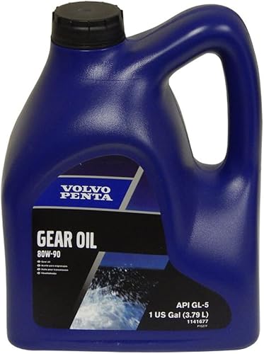 Aceite de engranaje Volvo Penta 1141677 80W-90 GL-5 Gallon GALLON