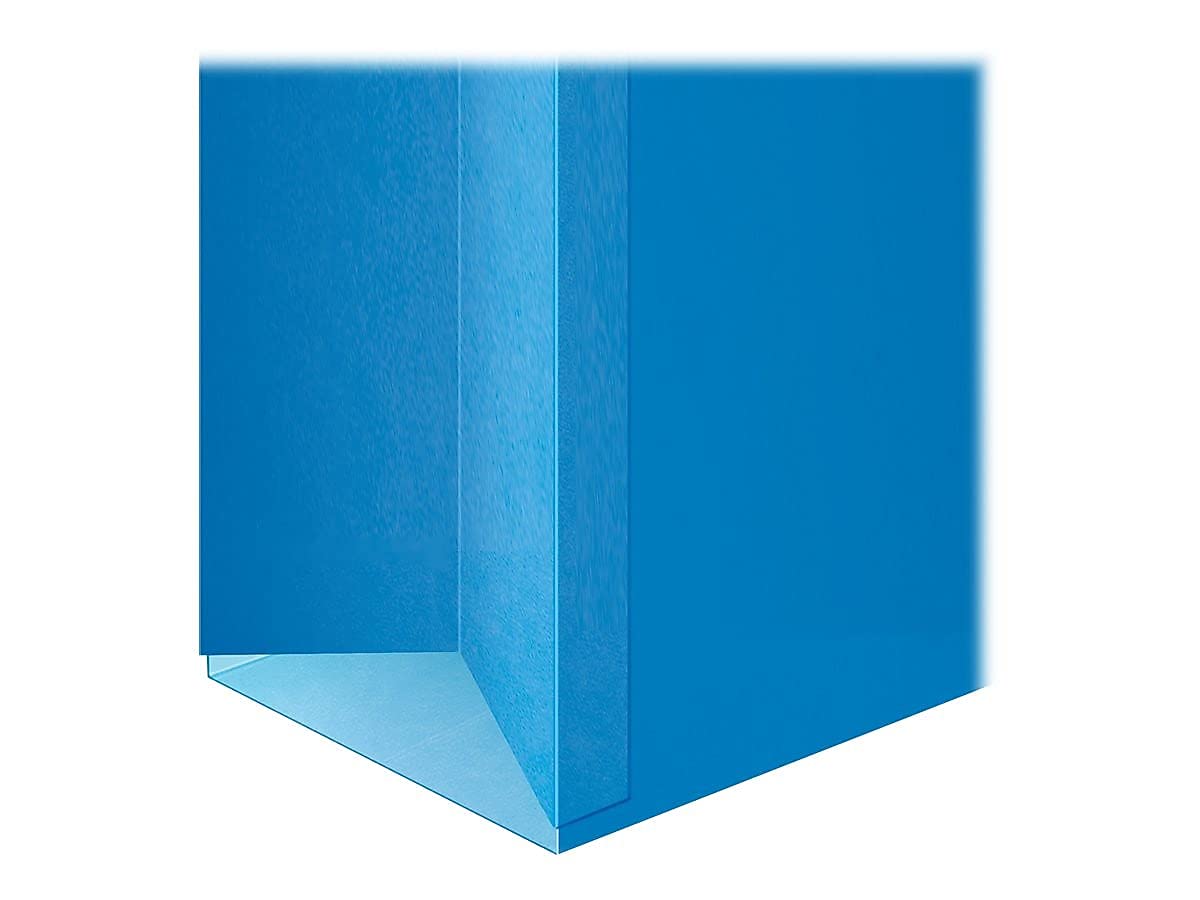 Pendaflex 59202 SureHook - Cartelle sospese rinforzate, 5,1 cm, con lati, lettera blu, confezione da 25