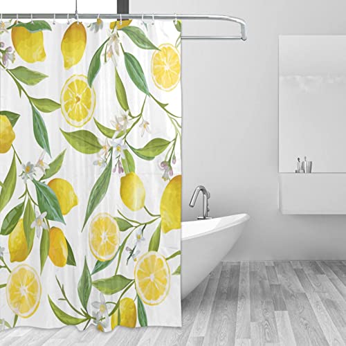 Rideau de douche lavable imperméable 183x183 cm avec 12 crochets - Accessoire salle de bain