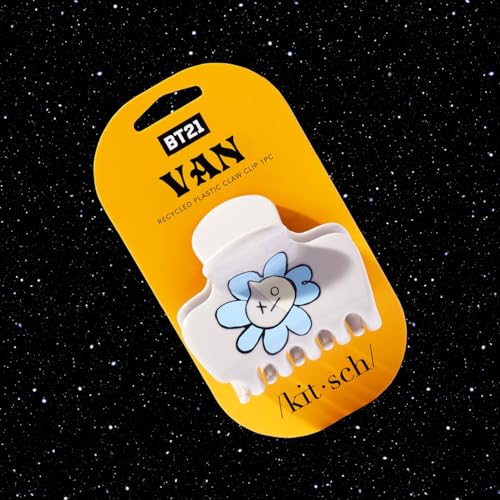 Kitsch x BT21 Large Hair Clips For Women - VAN, 1pc - image 3