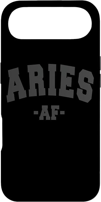 Aries Astrology Zodiac Sign Decorations Women Men Kids Case for iPhone Air