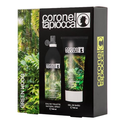 CORONEL TAPIOCCA - Green Wood, Estuche de Regalo Hombre, Colonia...