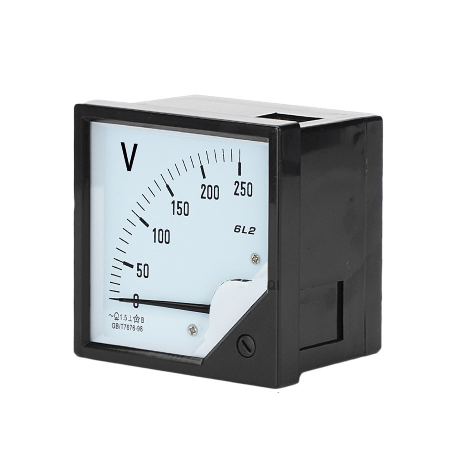 voltímetro, 100V Rango Puntero analógico Tipo Panel de Calibre AC 80x80mm 1 Uds(250V)