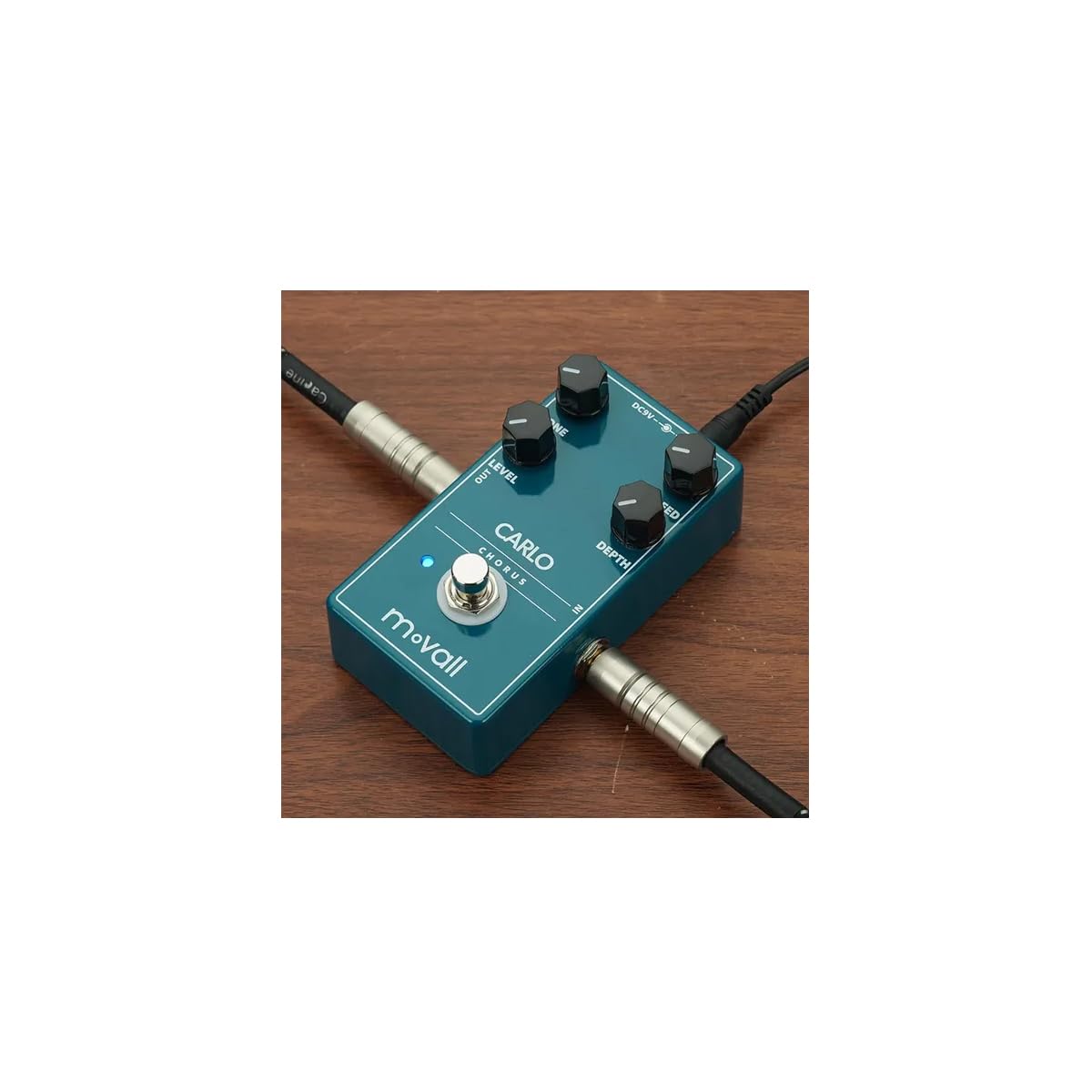MP-112 Carlo Chorus Pedal de guitarra - Efectos de coro exuberantes, Compacto, true bypass