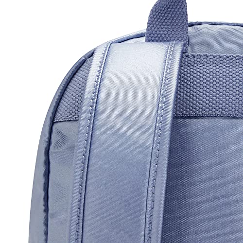 Kipling Mochila Matta Up, Azul claro metálico