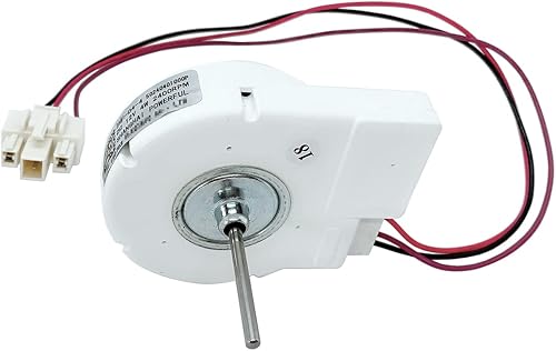 Miniatura 8 de Piezas de repuesto del motor del ventilador del evaporador del refrigerador DC12V 4W para el refrigerador Vissani/Frigidaire/Magic Chef, el motor