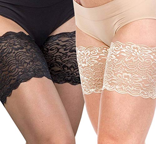 Image of Bandelettes Original Patented Elastic Anti-Chafing Thigh Bands *Prevent Thigh Chafing*