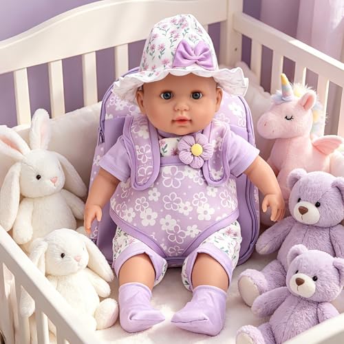 Muñeca Bebé Realista de 15 Pulgadas con Accesorios miniatura 7