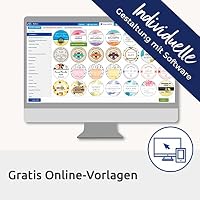 AVERY Zweckform L4775-20 Wetterfeste Folienetiketten (20 Klebeetiketten, 210x297mm auf A4, extrem stark selbstklebend, wasserfest, strapazierfähig, bedruckbare Outdoor Klebefolie) 20 Blatt, weiß – Ansicht 6