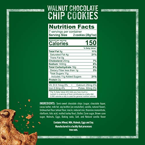 Tate'S Bake Shop Walnut Chocolate Chip Cookies thumb #5