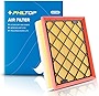 PHILTOP Engine Air Filter, EAF069 (CA11480) Replacement for Edge 2015-2021, Fusion 2013-2020, MKX 2016-2018, MKZ 2013-2020, Nautilus, Continental Air Filter, Protect Engine & Improves Acceleration