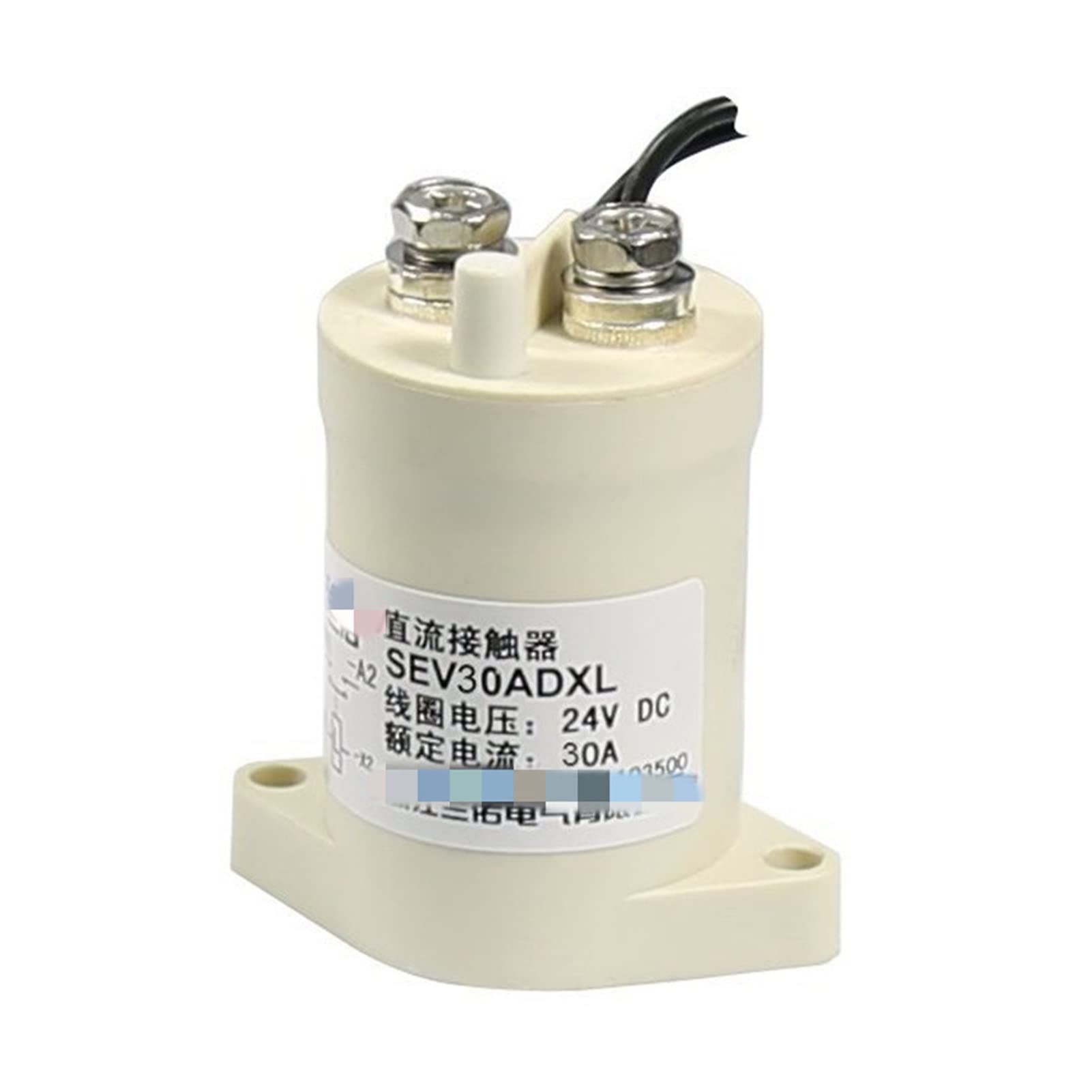 MUYTQAERG DC contactor High Voltage 5-1000V 30A Contactor Power Relay SEV30ADXL Coil 12V 24V 36V 48V 60V 72V for Charging Piles Electric Car etc(Coli Voltage 48vdc)