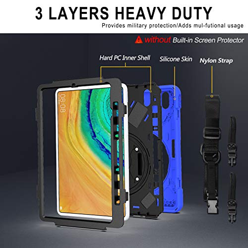 Coque Huawei MatePad Pro 10.8 antichoc à support rotatif 360