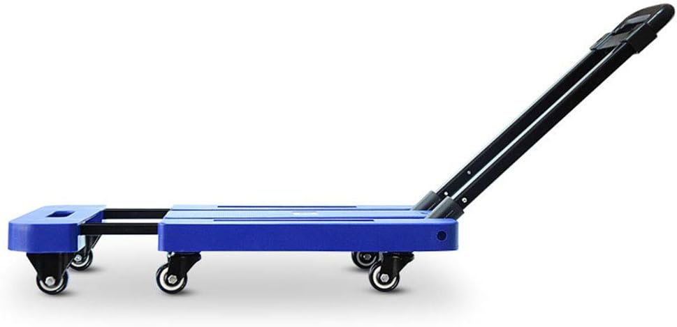 Shopping Cart, Portable Trailer Fold The Truck Hand Truck Flatbed Carts Household Hand Trolley Load 200KG Trolley Luggage Cart Utility Trolley Stairs Climber),Addition