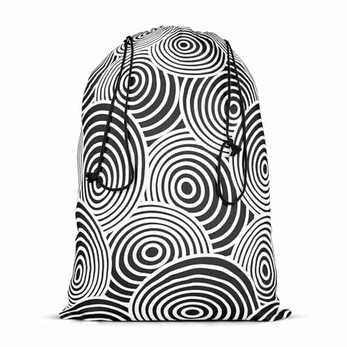 Image of ArtzFolio Circled Life | Reusable Sack Bag | Bag for Gym, Storage, Vegetable & Travel