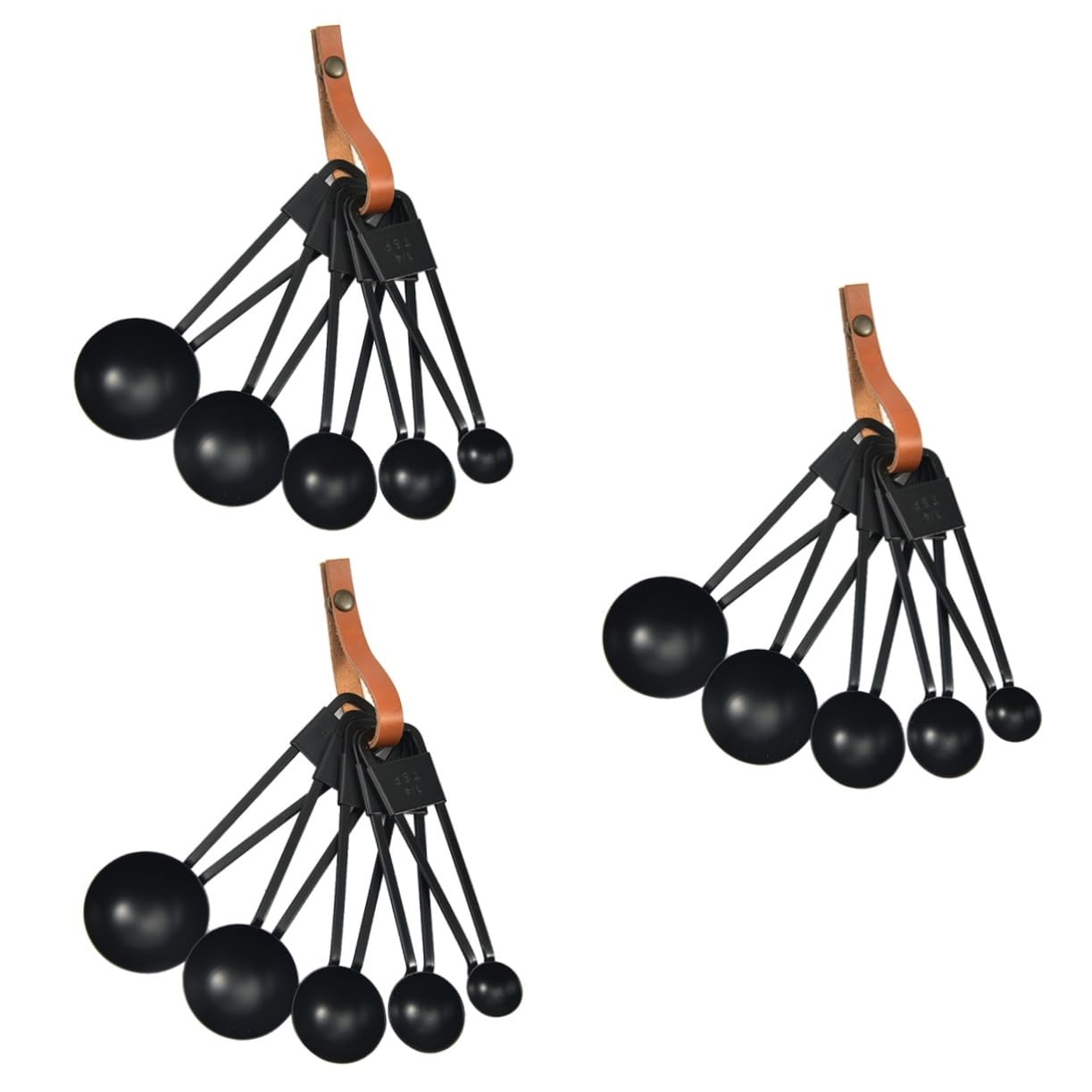 IMIKEYA 15piezas Cucharas Medidoras Inoxidable Utensilios De Cocina Para Ingredientes Secos y De Repostería Para Cocinar Precisión