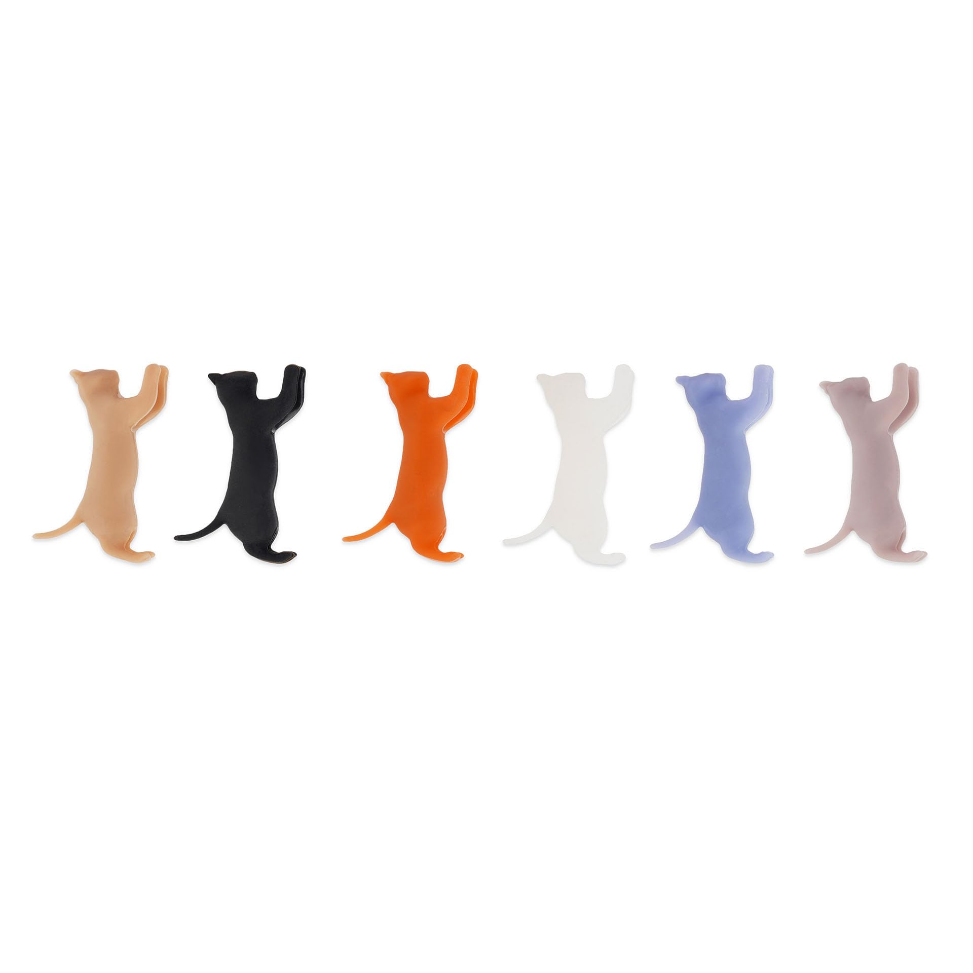 Legami Glasmarker Katzenform 6er Set Meow