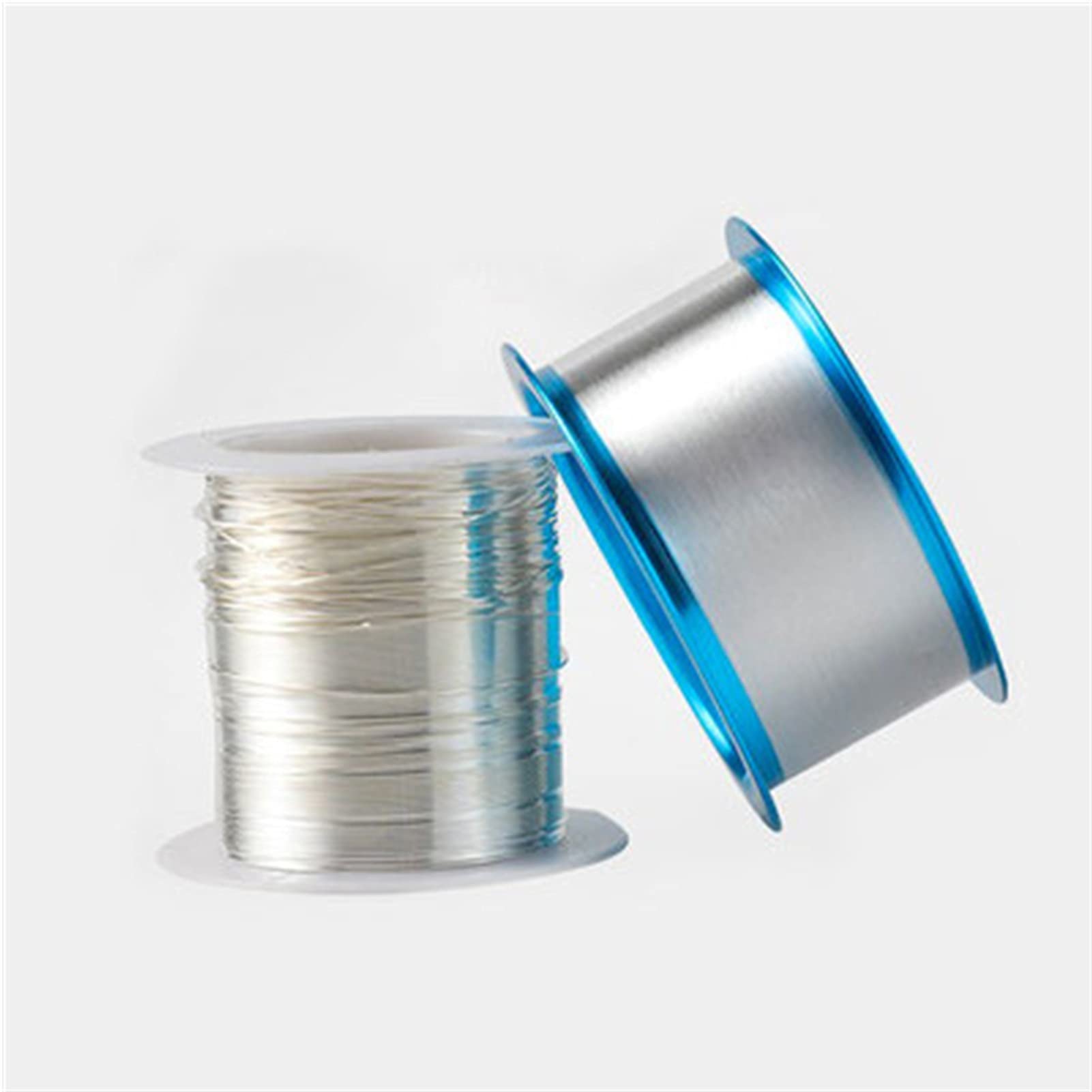 99,99% Czystość Silver AG Drut 0,018/0,04/0,09/0,4 / 2MM Przewodzący Silver Cienki Jedwabny Srebrny przewód elektryczny(0.1mmX5m)