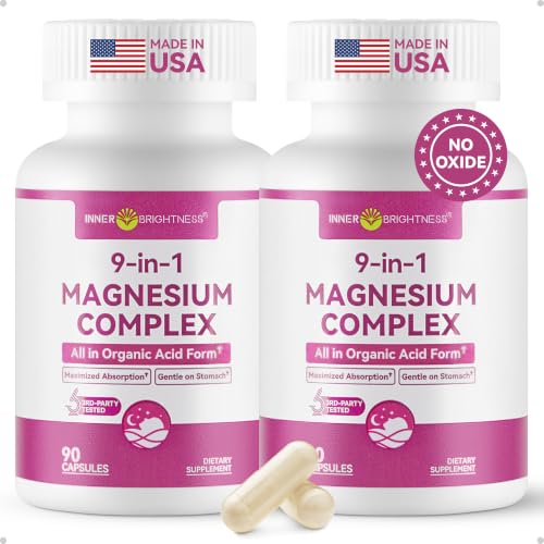 Image of Magnesium Glycinate Complex, 300mg Elemental Magnesium, 9 Organic Forms