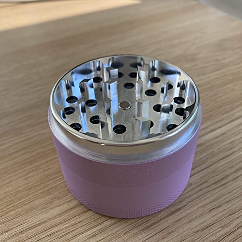 Brando Moon Matte Spice Herb Grinder met Pollen Catcher - 2,5 inch 4-delige Grinder met Pollen Scraper, Storage… - Image 6