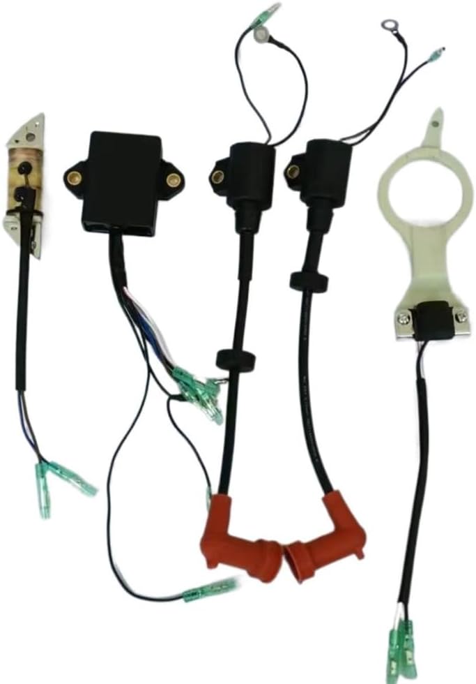 CDI Unit Ignition Coil Pulser Assy For Hangkai 2 Stroke 18HP Outboard Motor Marine Boat Engine