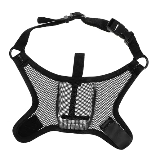 VICASKY Dog Muzzle Mesh Adjustable Breathable Muzzle for Dogs Secure Fit to Prevent Biting and Eating Comfortable