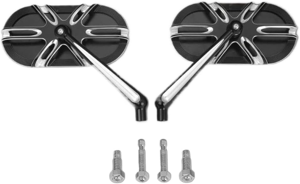 Motorcycle Mirrors Compatible With Touring Softail Sportster(RH)