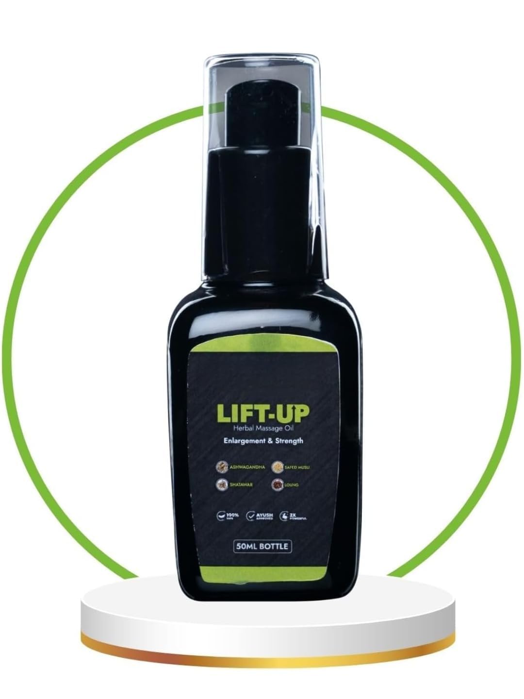 LIFT UP MASSAGE OIL FOR ADULTS 1 BOTTLE [50 ML] (XL0124741) ((OIL FOR MEN))