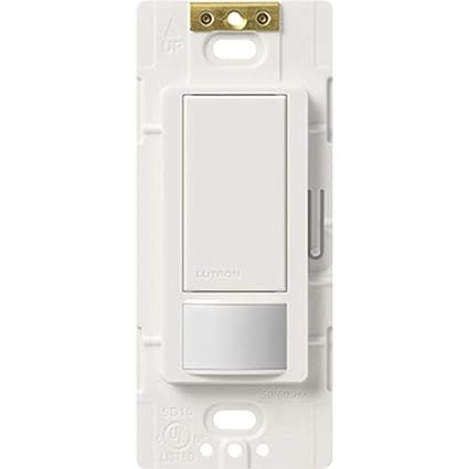 Lutron Electronics Ms-Ops2H-Wh Maestro Small Room Occupancy, Sensor Switch, White