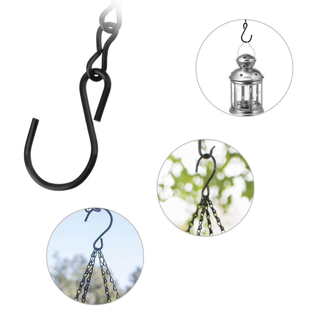 Stoere hanglamp met metalen kettingen klein model- Stoer & Stijlvol