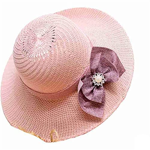 Chapeau de paille protection solaire efficace avec ruban élégant