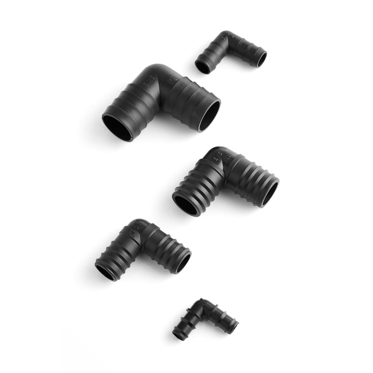 Swell Uk Black Swell 38Mm Hosetail Elbow | Pond Pipe Fitting