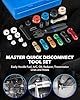 Orion Motor Tech 26pc Master Quick Disconnect Tool Kit, Fuel Line Disconnect Tool Set with Fuel and AC Disconnect Pliers, Fuel Line Removal Tool Set for AC Fuel & Transmission Systems, Blue #1