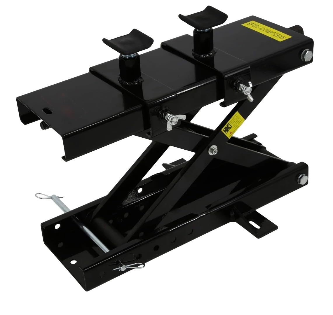 SEFIS - Plataforma elevadora de tijera para motocicleta, 500 kg, accionamiento de husillo, altura ajustable