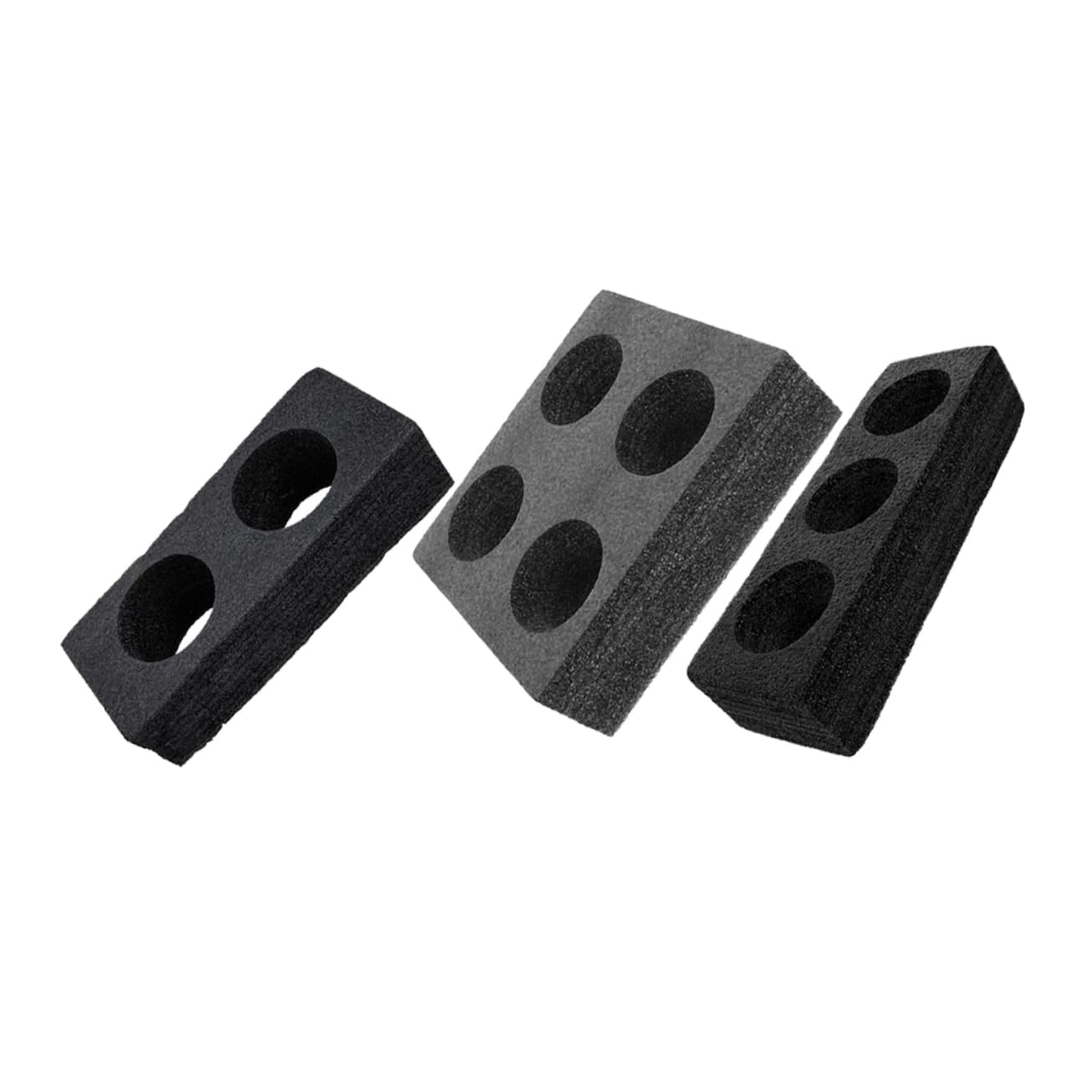 Ciieeo 2 Juegos Posavasos Para Bebidas Vaso Con Tapa Y Porta Tazas De Café Con Ganchos Móviles. Expansor De Portavasos De Coche Dispensador Algodón Perlado Black Reutilizable 3 Piezas * 2