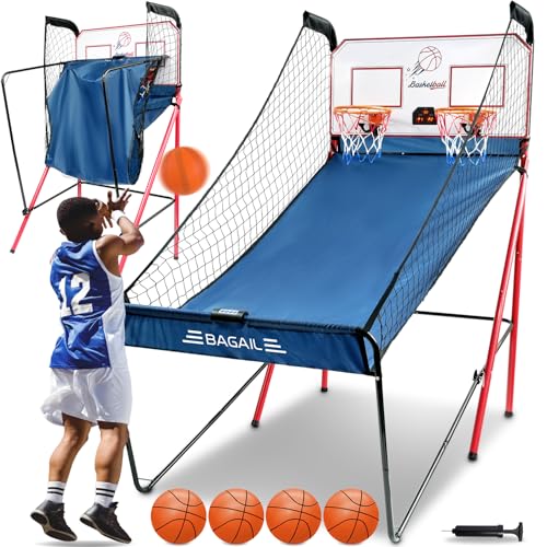 BAGAIL Basketball Arcade Game, Electronic Basketball Shooting Game with 8 Game Modes, Arcade Sounds,...