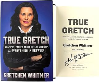 Governor Gretchen Whitmer Signed Autograph True Gretch Book E with Beckett Authentication BAS COA - Democratic Governor of Michigan and 2028 President Candidate