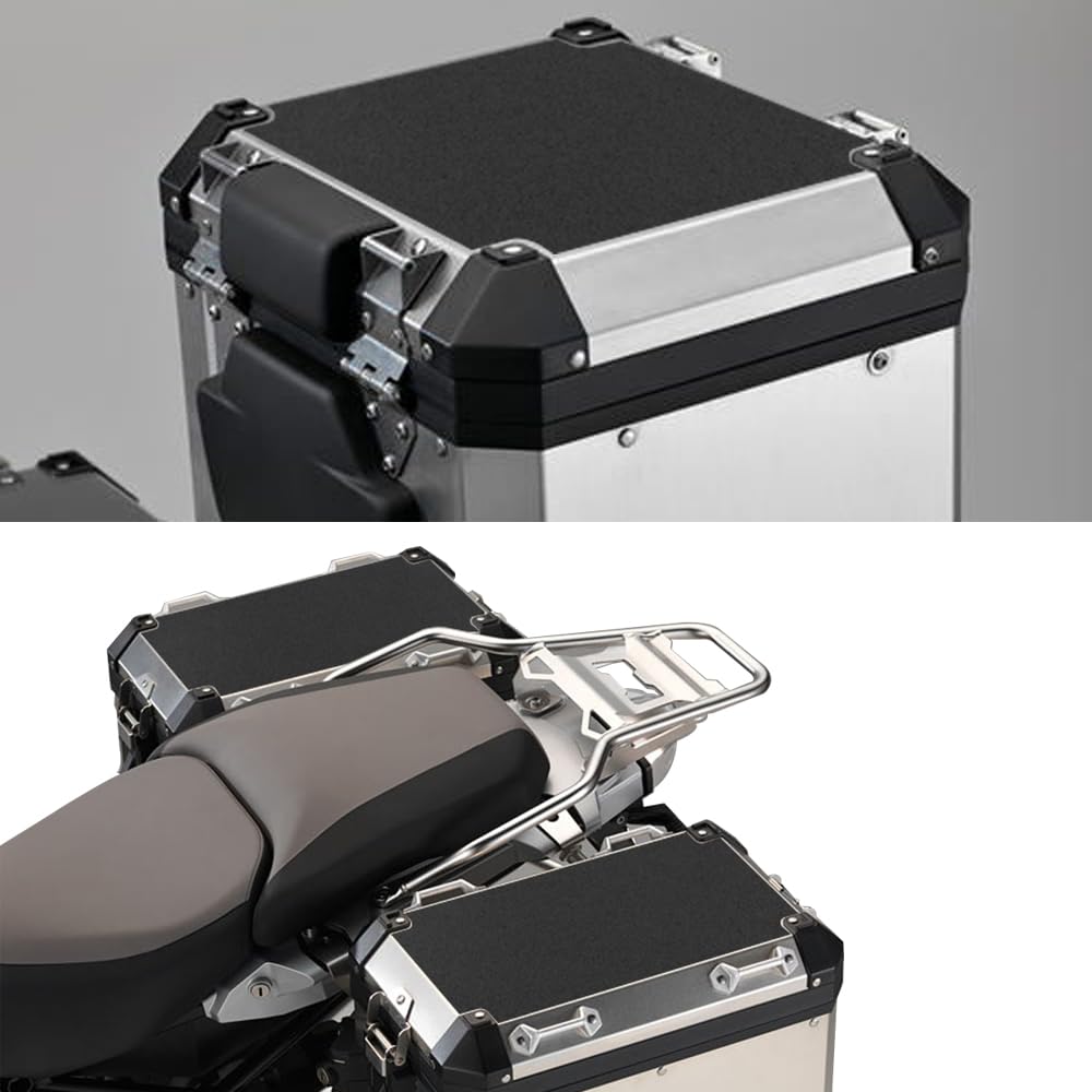 Mororcycle - Adesivi per valigie baule, cuscinetti in PVC per valigie laterali, motociclette per BMW R1200GS LC Adventure ADV R 1250 GS accessori (lato e parte superiore)
