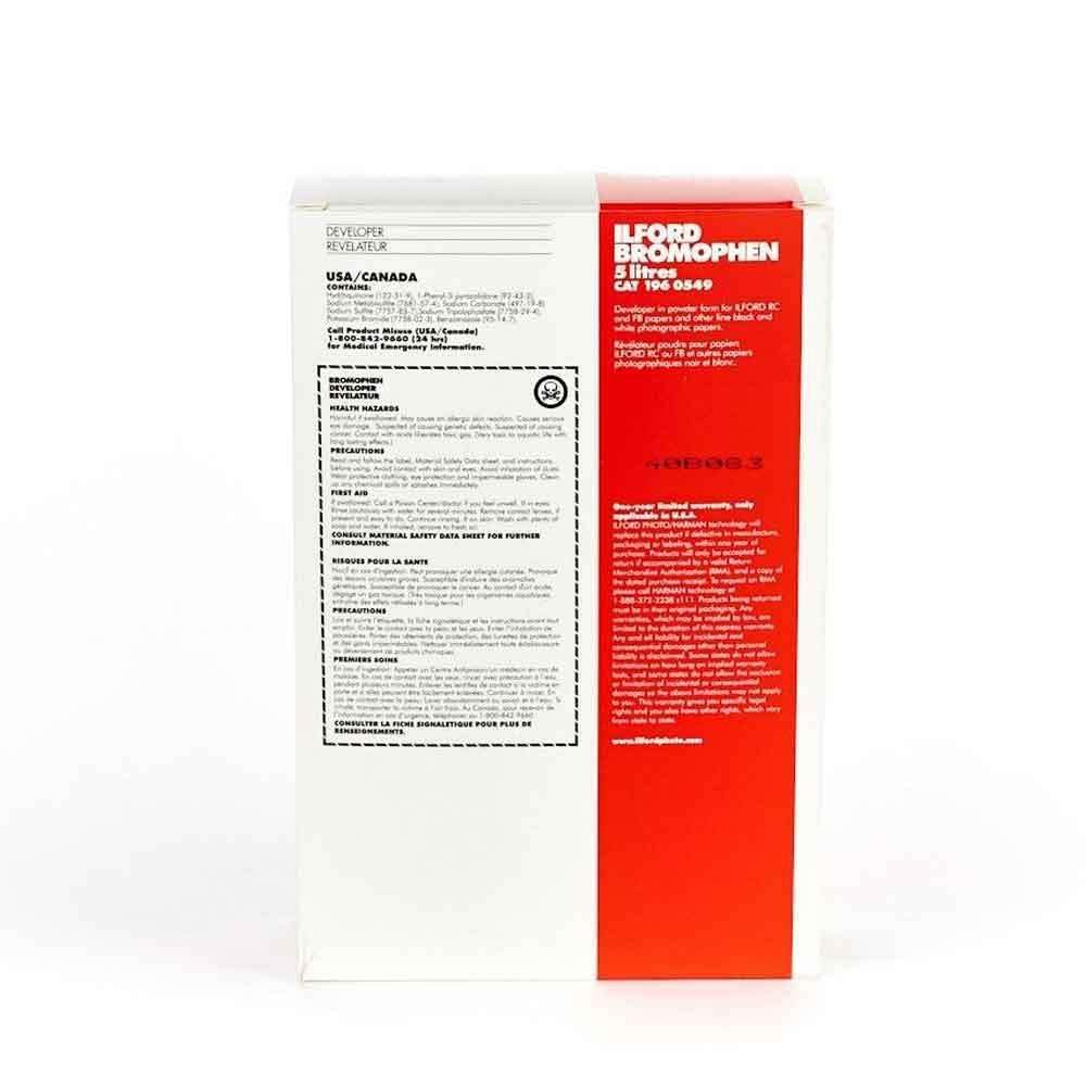 Ilford Bromophen Révélateur papier poudre pour photo Dose pour 5 litres