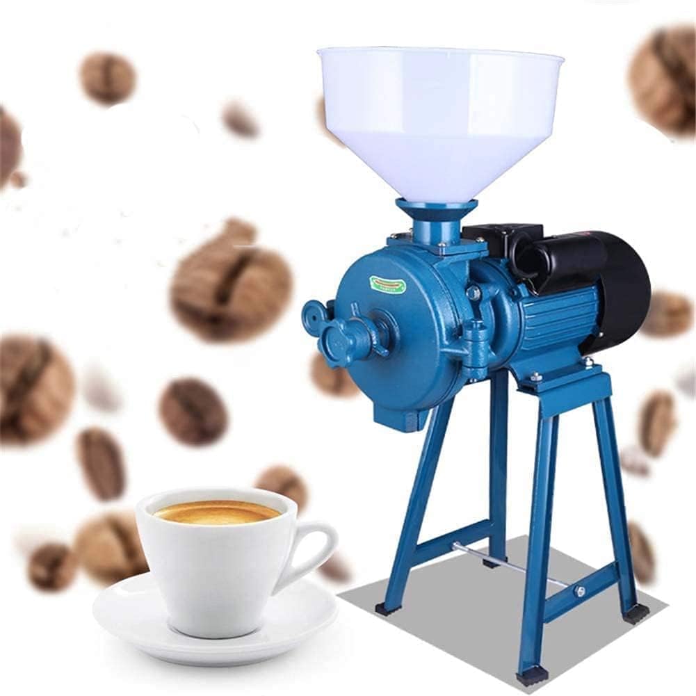Eoweiot Electric Cereals Grinder Machine - Commercial Mill for Rice, Corn, Coffee, Wheat - Fast and Efficient Grinding for Home