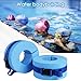 2 Pieces Foam Swim Aquatic Cuffs Equipment Water Aerobics Float Ring with Detachable Hook and Loop Fastener Fitness Workout Set for Swimming Fitness Training Pool Exercise for Arms Ankles