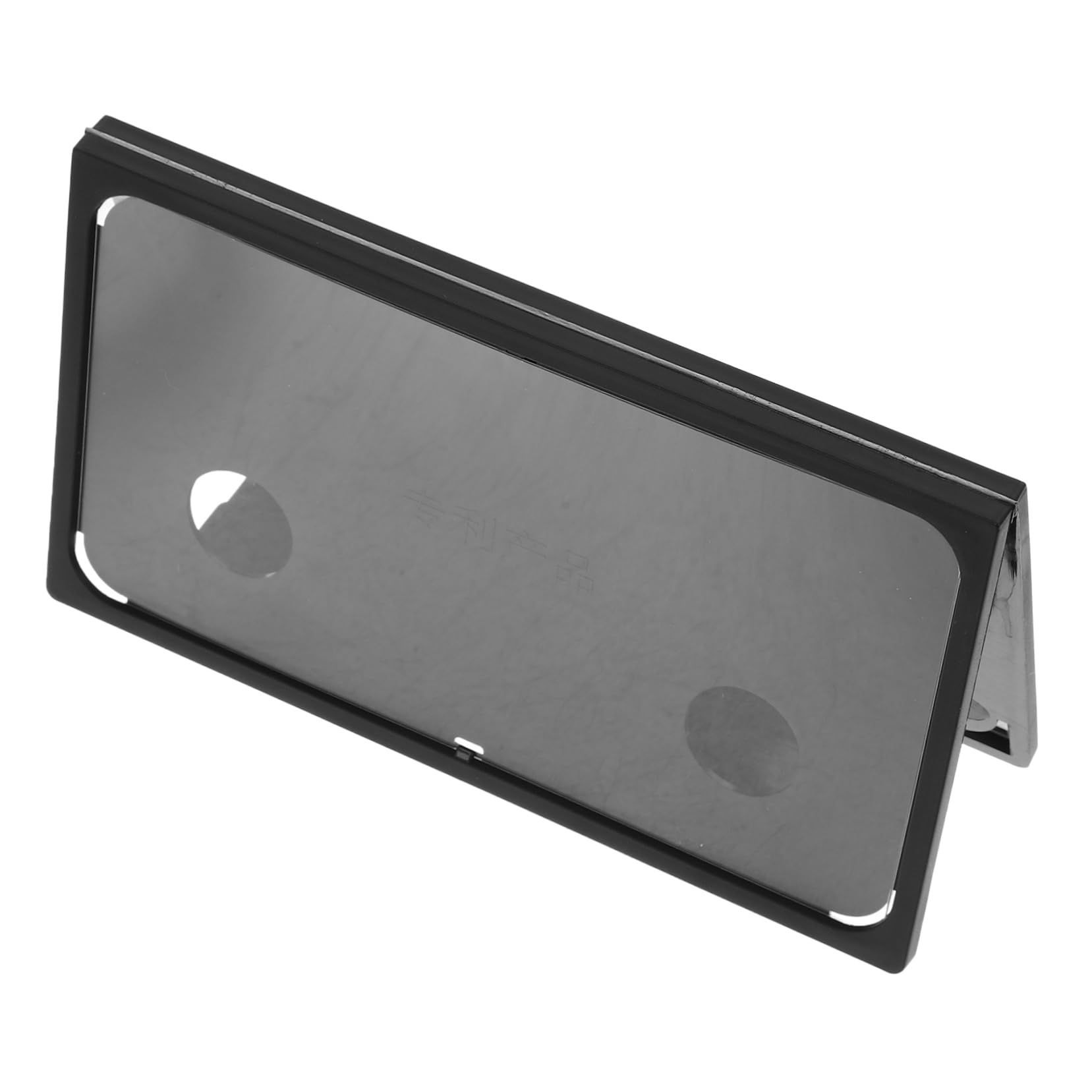 SOLUSTRE Seat Plate Table Top Sign Holder Brochure Paper Display Holder Poster Holder Desktop Menu Storage Rack Table Sign Holder Tabletop Sign Holder Sign Stands for Display Plastic