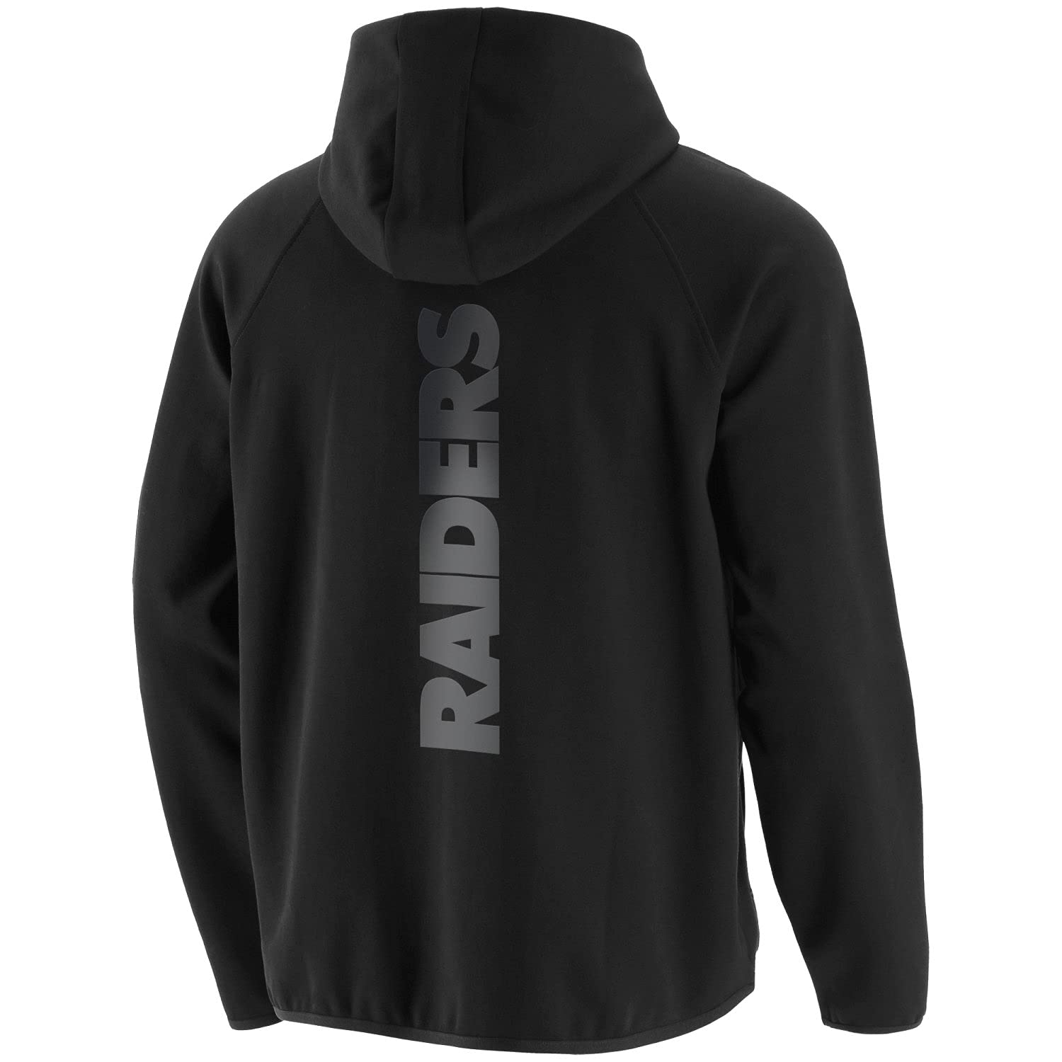 Fanatics Las Vegas Raiders NFL Interlock - Sudadera con capucha - Impresión vertical
