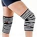 Venda para Rodilla, Soporte para Rodillas, Elástica Rodilleras Deportivas Fitness, Rodillera Menisco y Ligamentos, Rodillera Vendas para Hombres y Mujeres, 1 Par