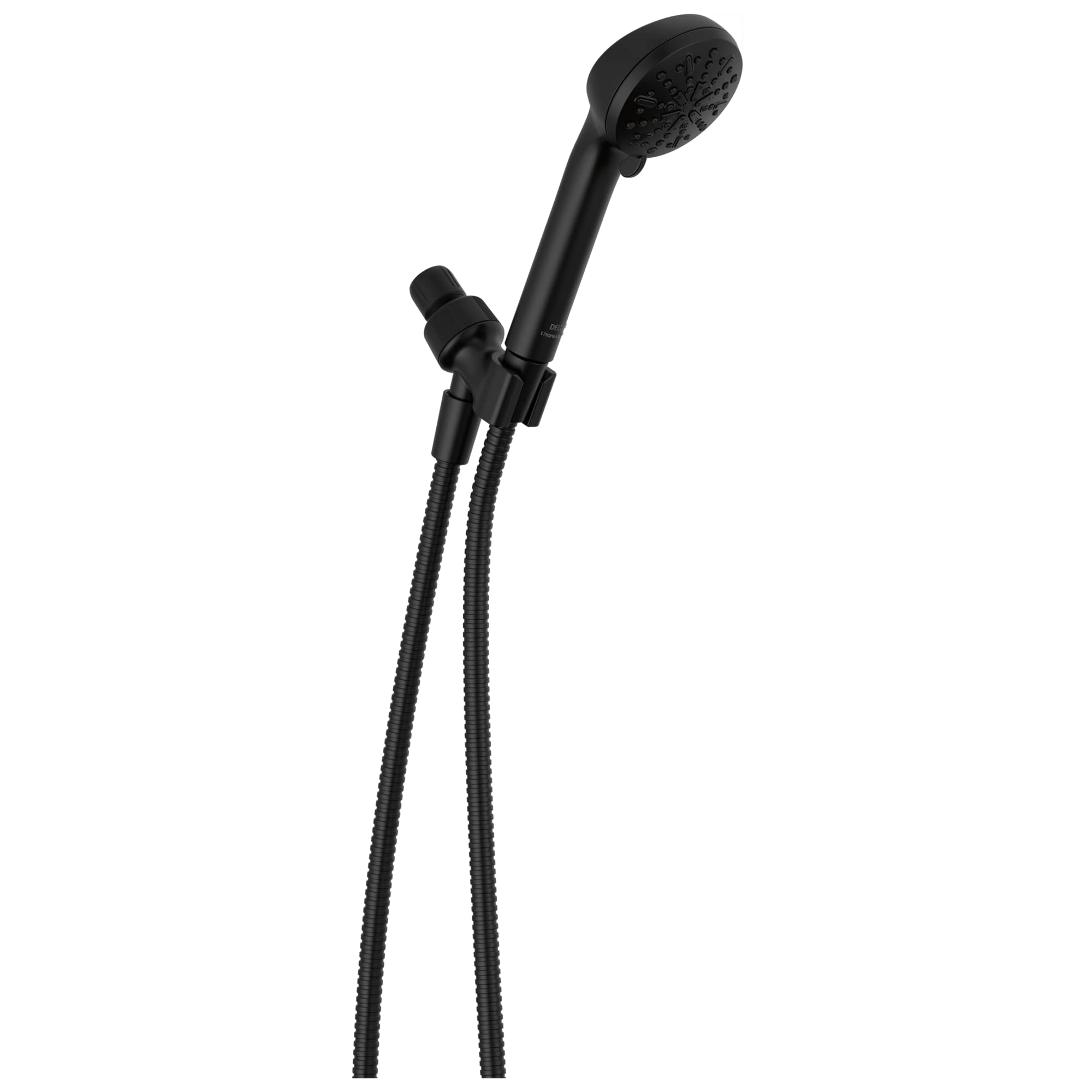 Delta Faucet 4-Spray Handheld Shower Head, Black Nickel Shower Head ...