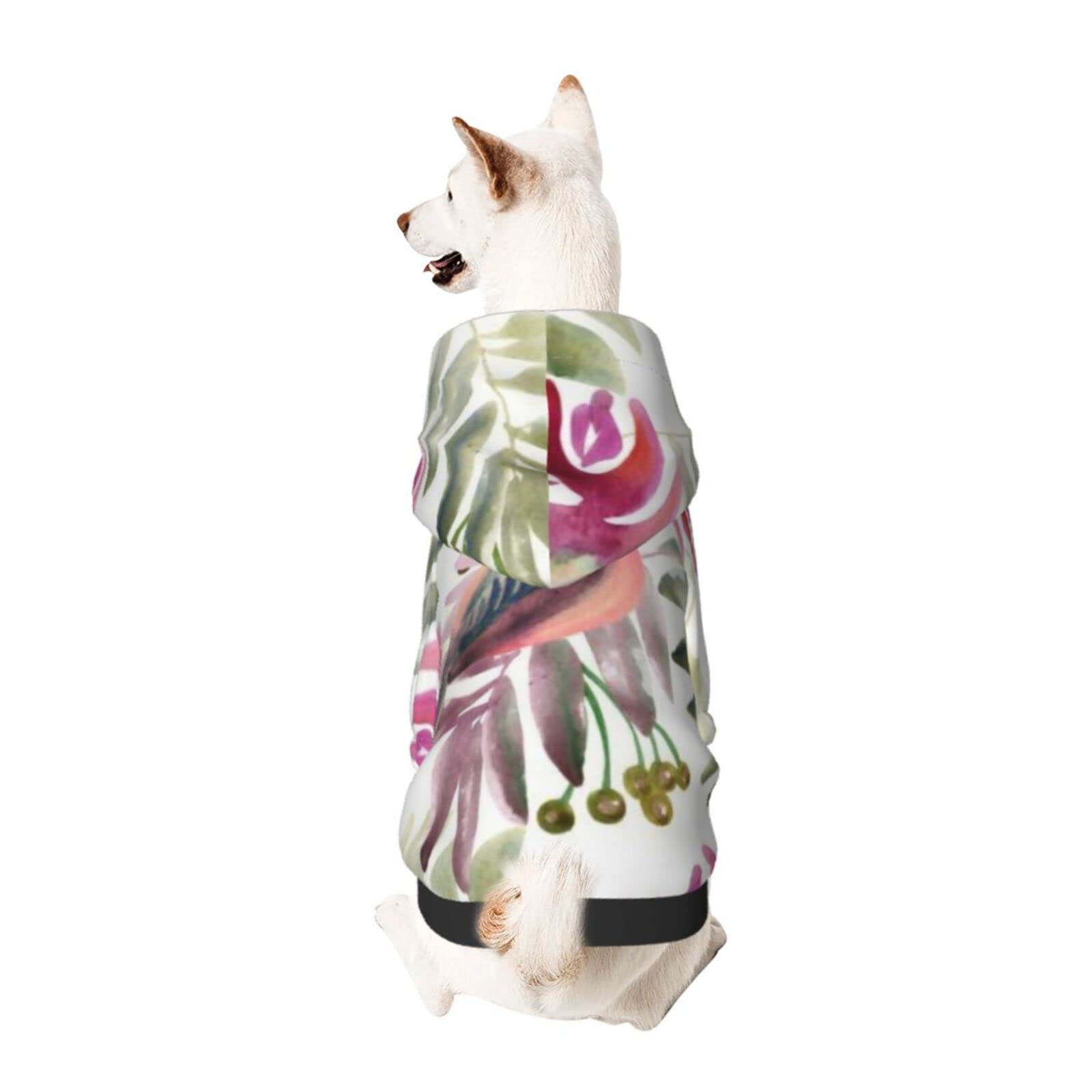 Waooo Small Dog Hoodie Bird Cute Tiny Pet Costume Dog Sweater Hoodie Sweatshirts Fashion Outfit Dog Wear Clothes Soft Polyester Coat for Puppy Dogs and Cats