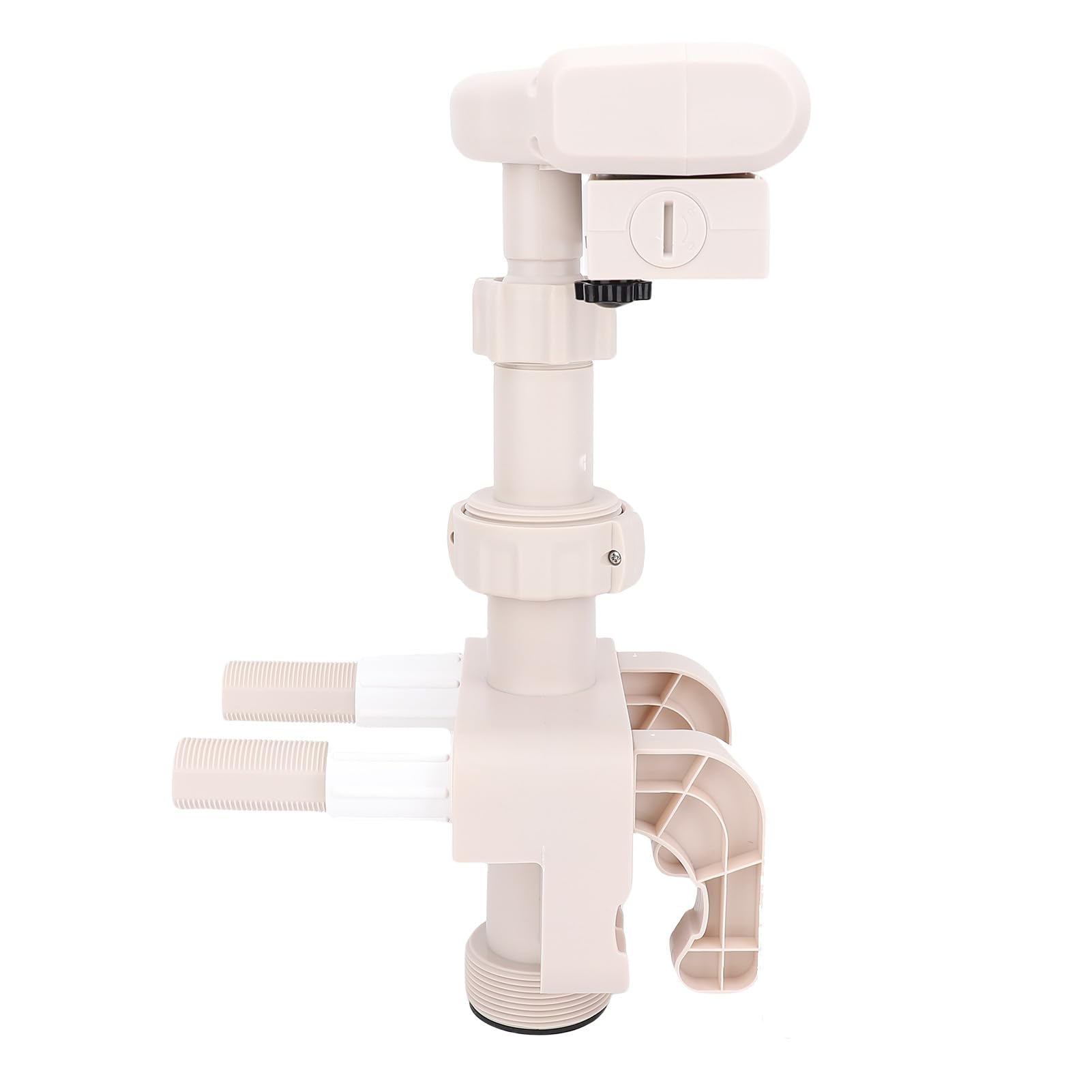 Fontana per Piscina Fuori Terra Luci a LED Cascata Rilassante per Decorazioni Esterne Fontana per Piscina a 360 Gradi per le Calde Giornate Estive Materiale in PVC