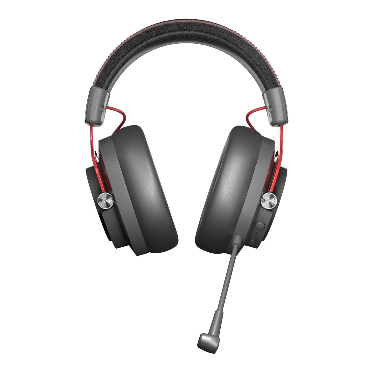 AOC GH401 - Auriculares inalámbricos de juego para PC, PS4 / PS5, Xbox, Switch, toma de 3,5 mm, 16 horas de duración de la batería, negro