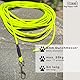 5m Schleppleine Hunde, Wasserfeste Hundeleine Rundleine ohne Schlaufe, Sichere Freilauf-Trainingsleine Neon-Gelb, bis 35kg