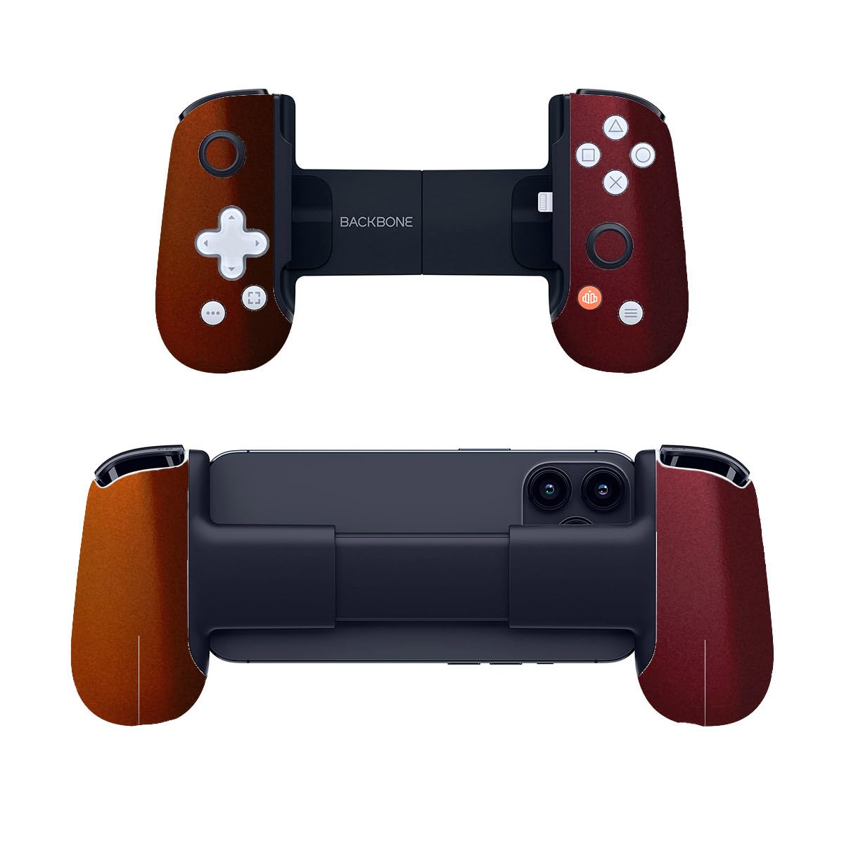 SopiGuard Sticker Skin for Backbone One Controller Full Body Wrap (Flip Rising Sun)